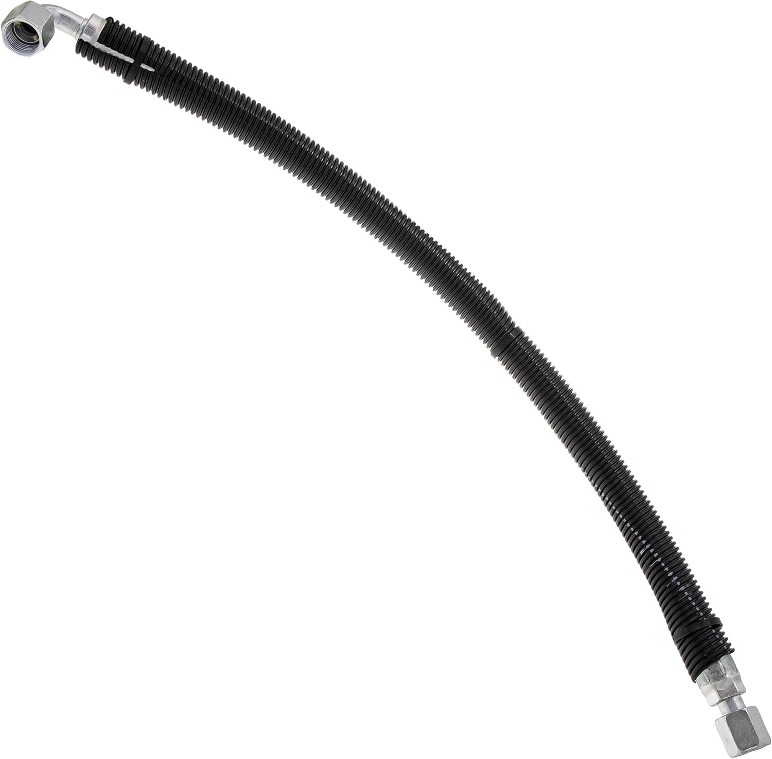 Tiptop Home Ferris Mower 5102095 HOSE ASSEMBLY (1) - Black Rubber & Plastic Hose (0.125 inches) - Lawn Mower Hose Assembly