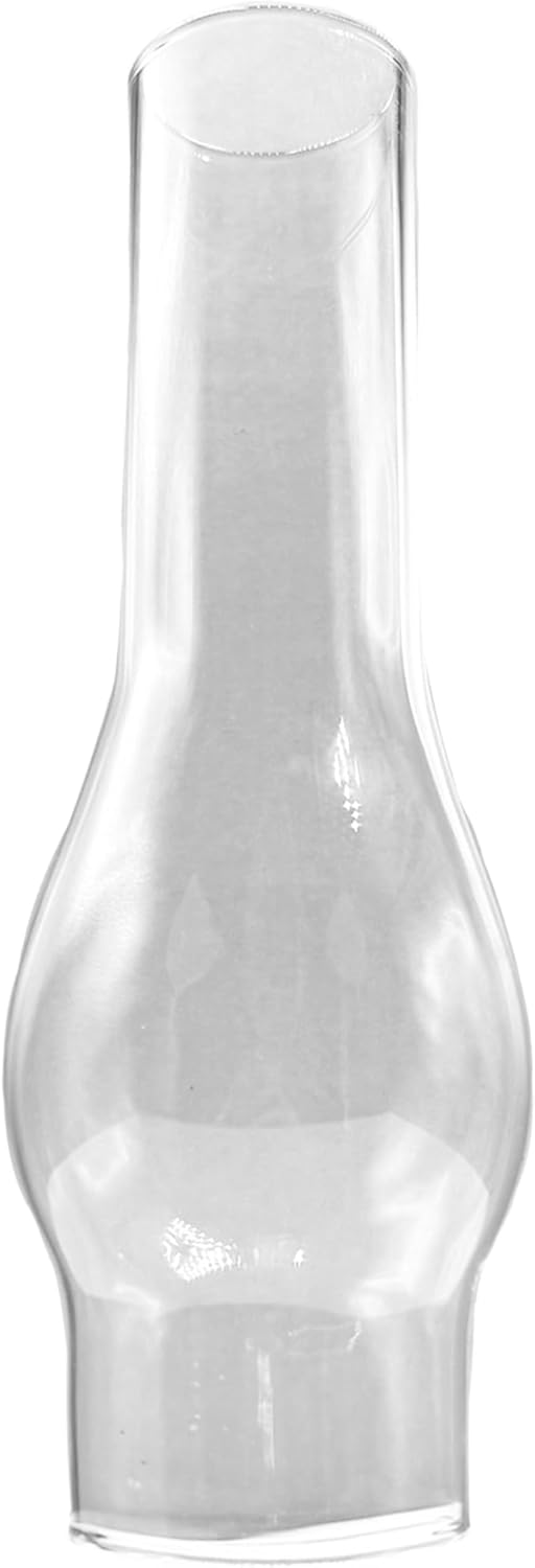 Light of Mine: 1.625" X 6.5" Oil Lamp Replacement Chimney - Clear Smooth Top Borosilicate Chimney (1 5/8" x 6 1/2")