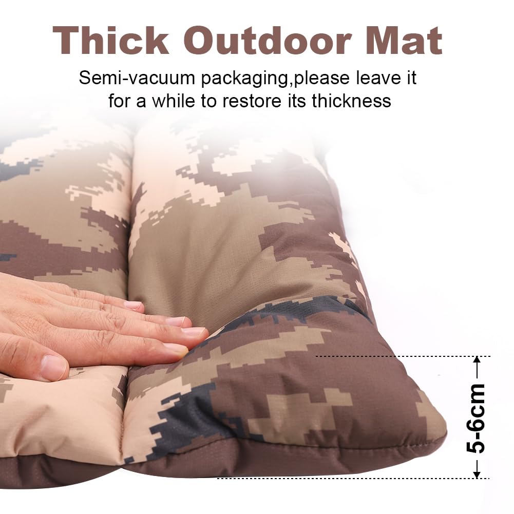 XIAPIA Cuccia Cane per Interno e Esterno, Cuscino Cane Grande, Cuscino Impermeabile per Cani, Letto Brandina per Cani in Resistente, Pieghevole