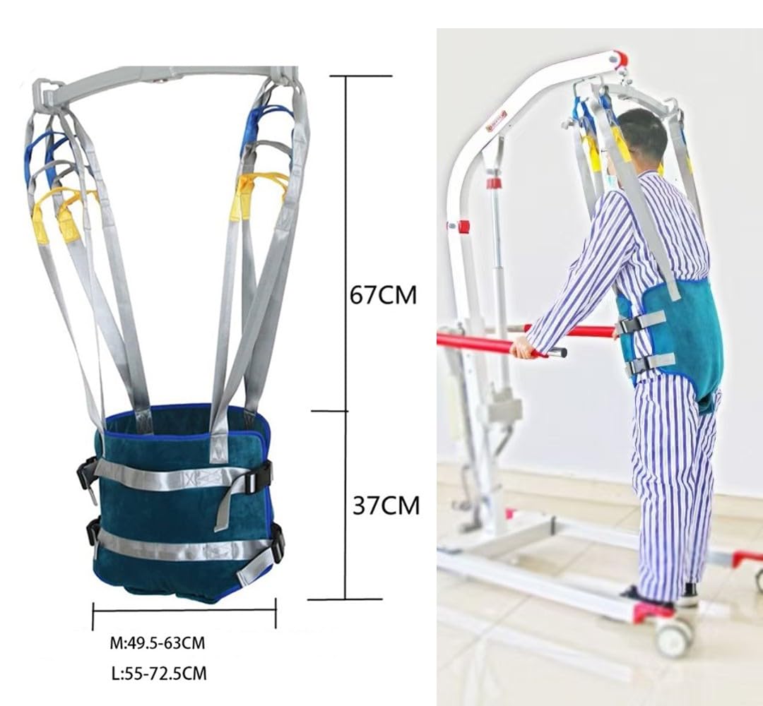 Cinturón De Transferencia De Elevación, Arnés De Elevación De Paciente De Cuerpo Completo, Grúa De Paciente para Enfermería, Ancianos, Discapacitados