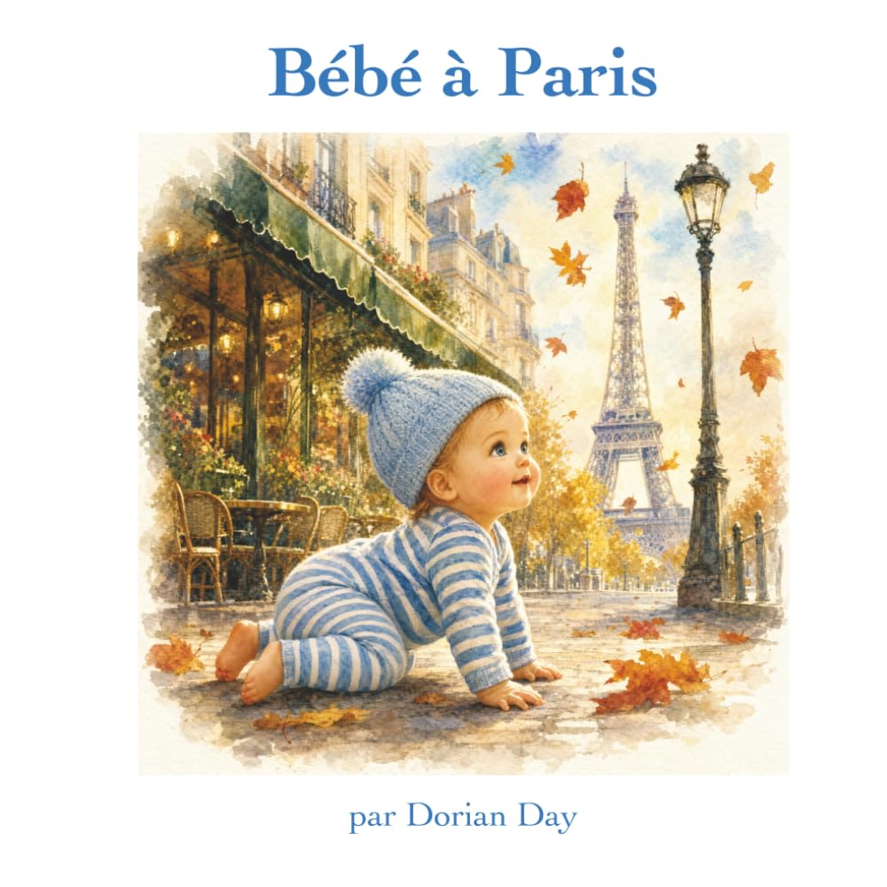 Bébé à Paris: Un Album Illustré d'Aventures (Bébé Voyageur)