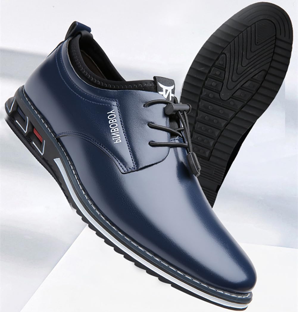 Scarpe Sportive Classiche Abito da Uomo Oxford Derby Lacci da Scarpe Festa di Lavoro Nuziale