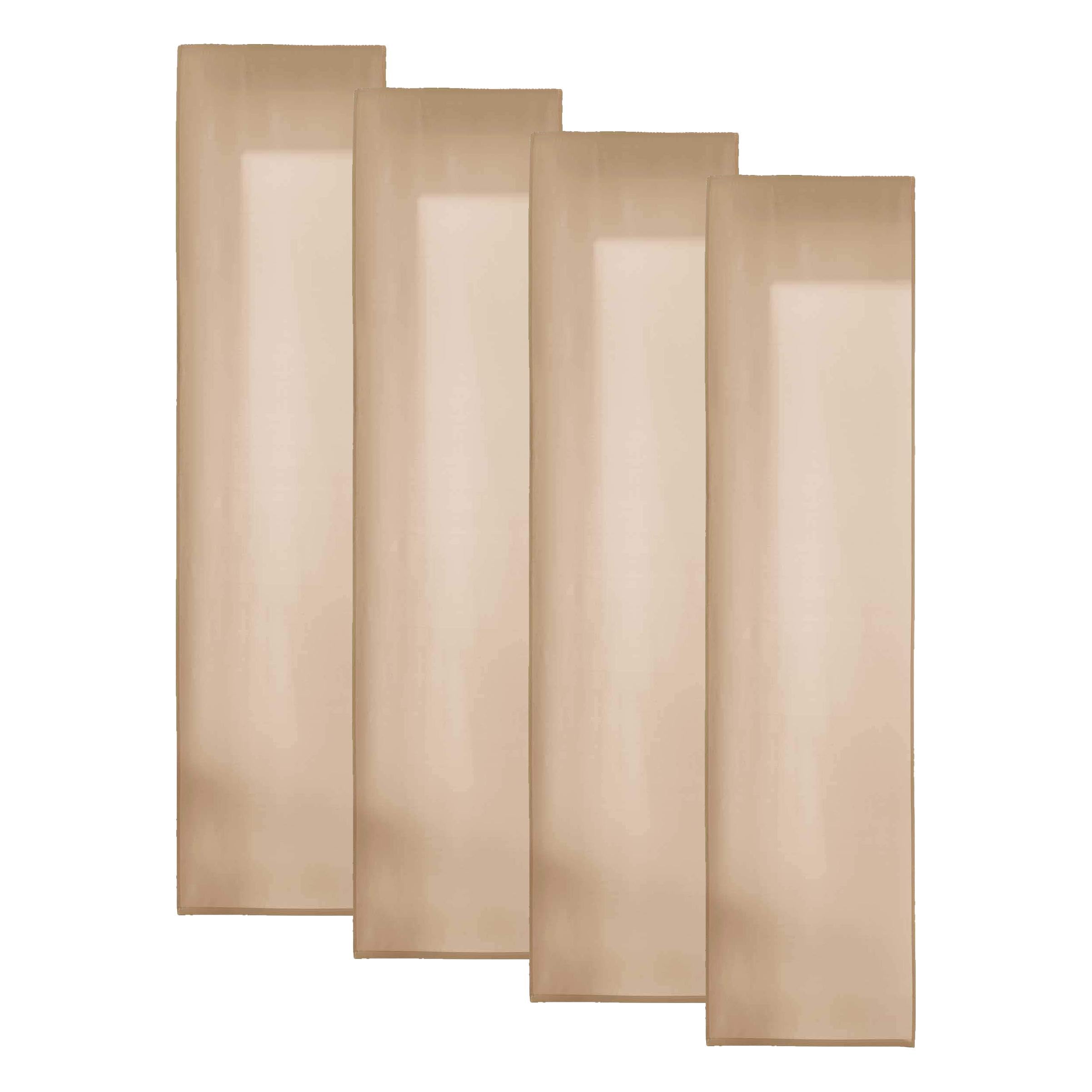 Rideau coulissant pour cacher un dressing ou séparer une chambre, microfibre mat Gardinenbox