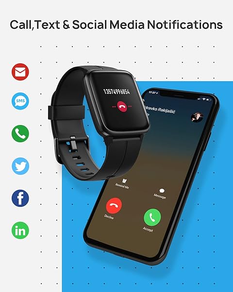 Smartwatch Uomo Donna Orologio Fitness GPS Integrato Touchscreen Completo Impermeabile 5ATM Quadrante DIY Cardiofrequenzimetro Contapassi Notifiche Messaggi Orologio Smartwatch Regali Halloween