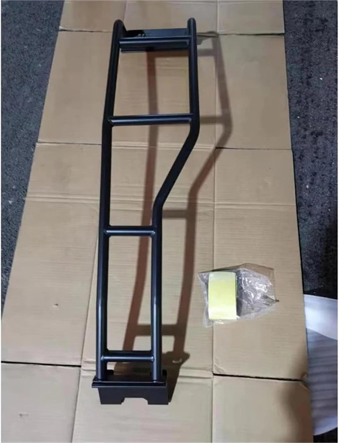 Rear Ladder Tailgate Ladder Kit Metal Stairs Compatible with Toyota FJ Cruiser Car Rear Door Laddder