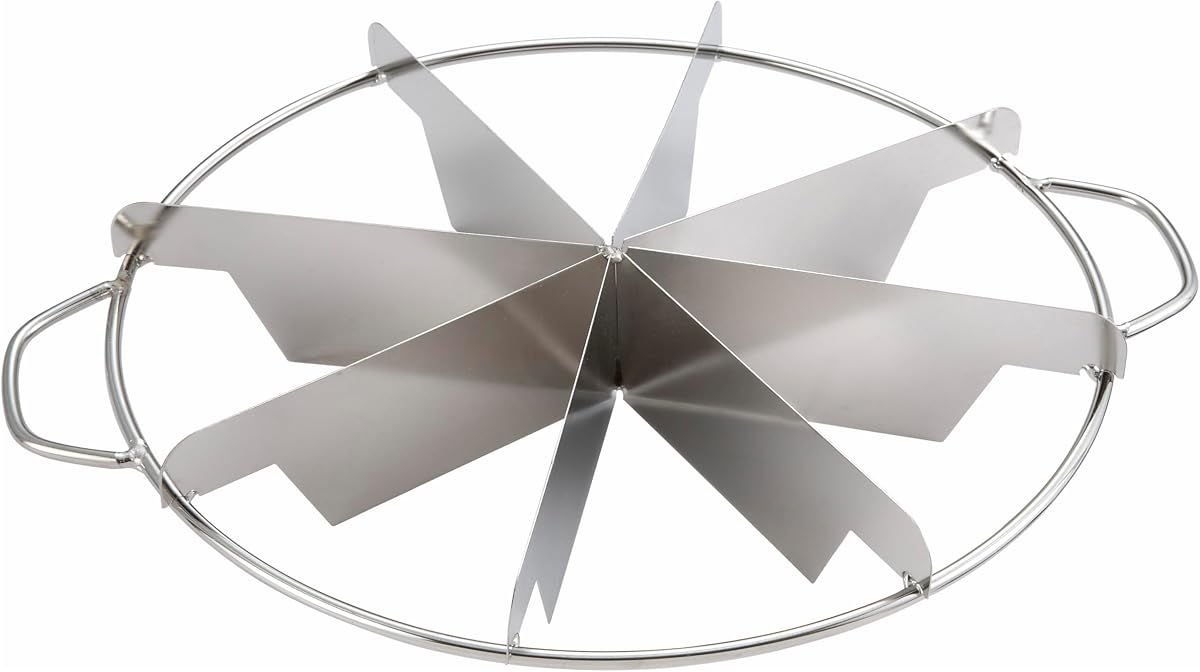 Winco 8 Slices Stainless Steel Pie Cutter | 8 slices, Great for Pies, Even Slices, Bakeries and Dessert Service