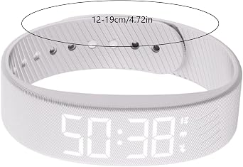 Silent Alarm Wristband Waterproof Smart Silent Clock Bracelet