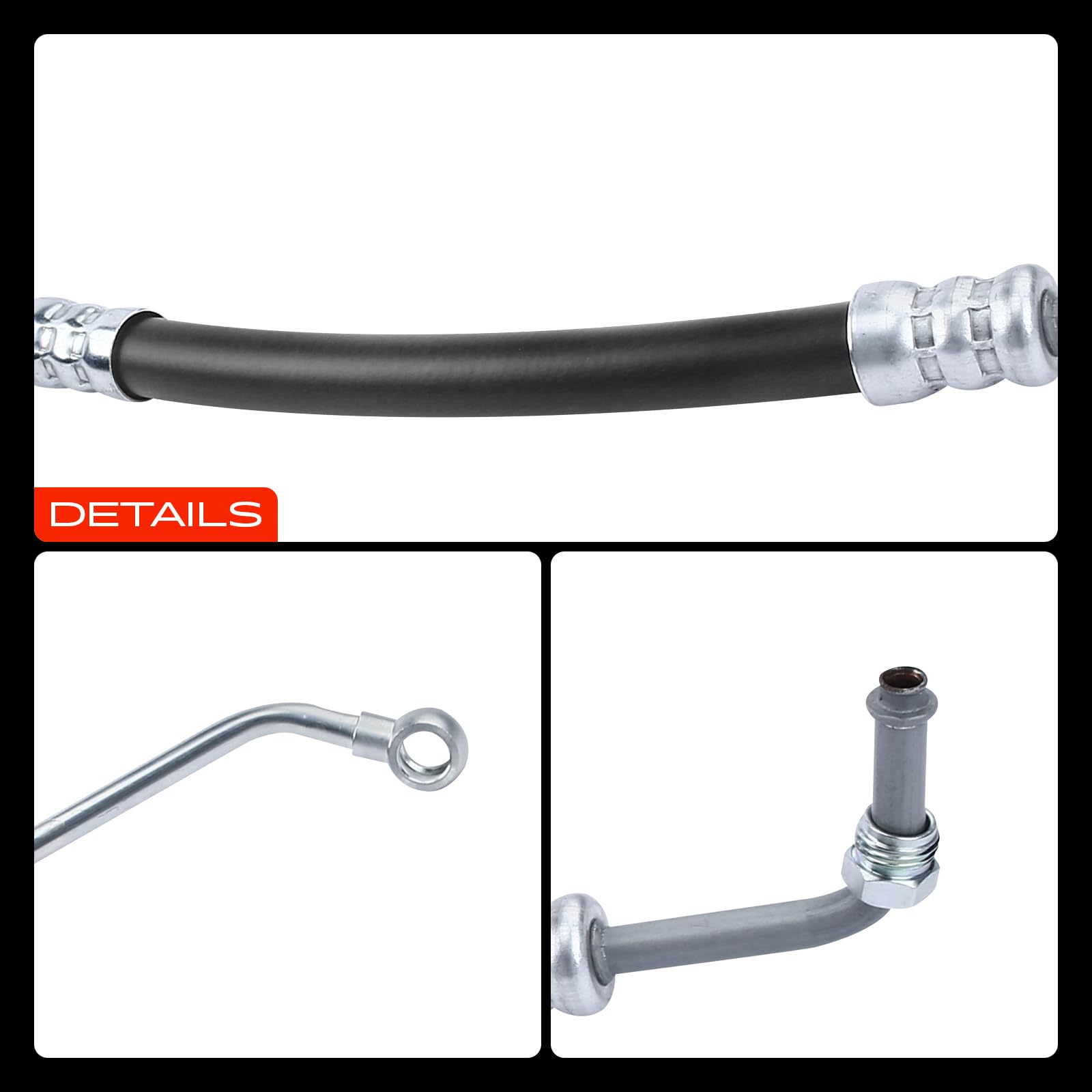 Frankberg Servosterzo Tubo flessibile Compatibile con Serie 3 Touring E46 318d 320d Serie 3 E46 318d 320d Serie 3 Compact E46 318td 320td Serie 3 Cabriolet E46 320 Cd Serie 3 Coupé E46 320 Cd 3405465