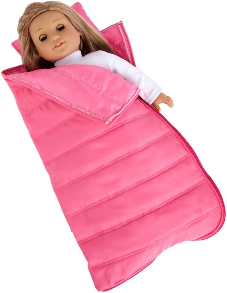 DreamWorld Collections Slumber Party Pink Sleeping Bag