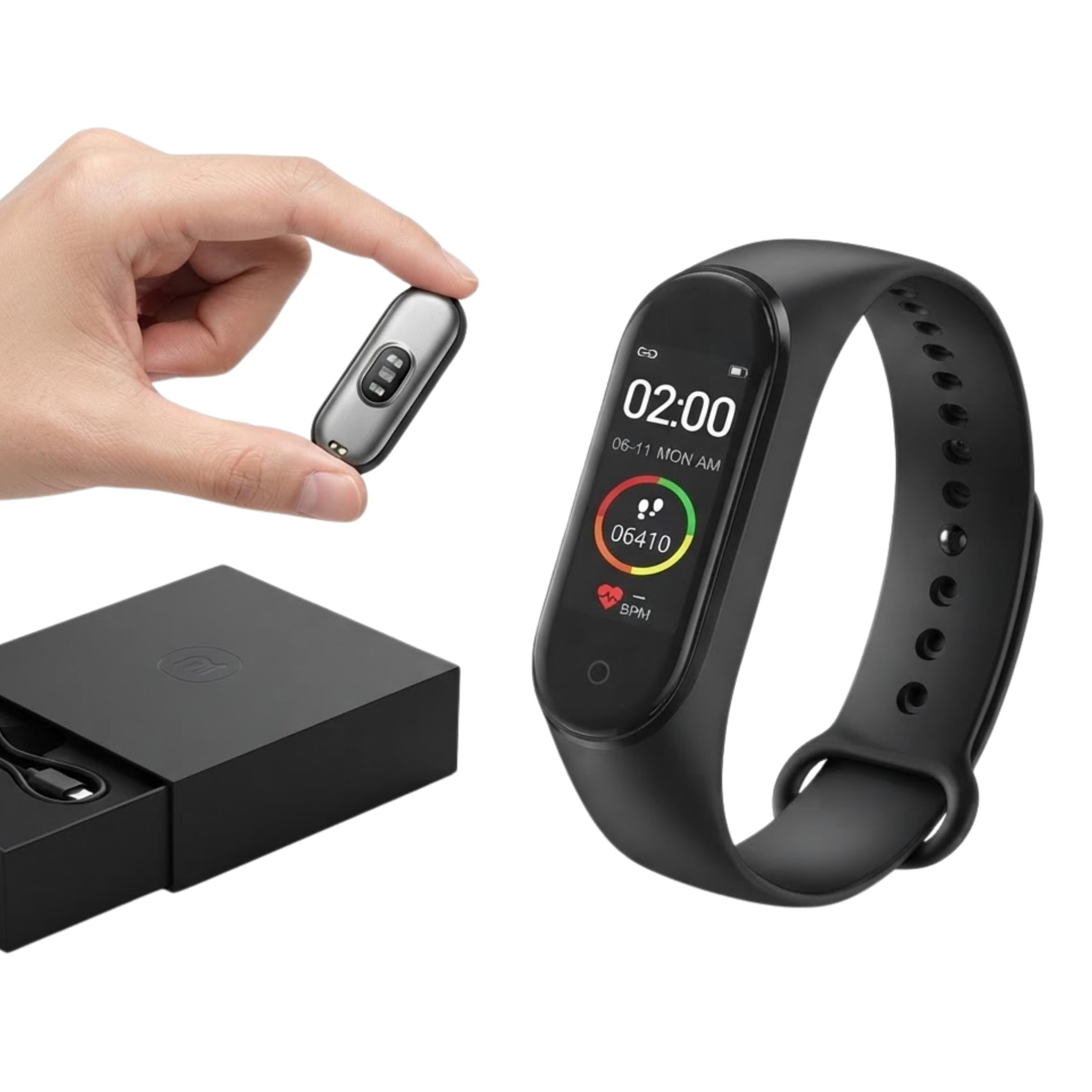 DRUMSTONE {Luxurious 5 Year Warranty} Smart Fitness Band with HD Color Display, Heart Rate Monitor, Step Counter, Sleep Tracker, IP67 Waterproof, Call & SMS Notifications, Multi-Sport Activity Tracker-picture-28