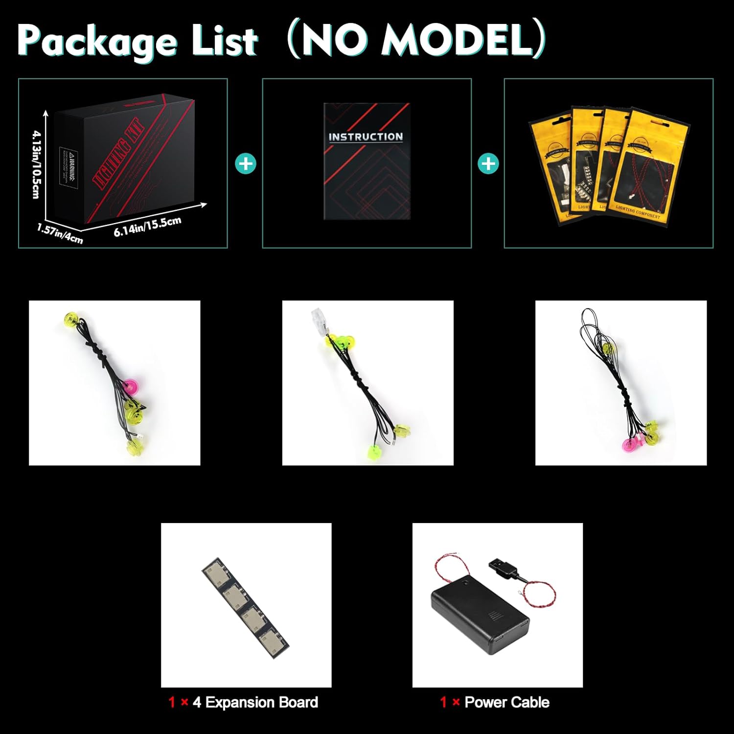 LED Light Kit Compatible with Lego Glinda & Elphaba's Dormitory 75683, Creative Lighting Set Accessories Compatible with Lego 75683 Elphaba's Dormitory, No Models Only Light