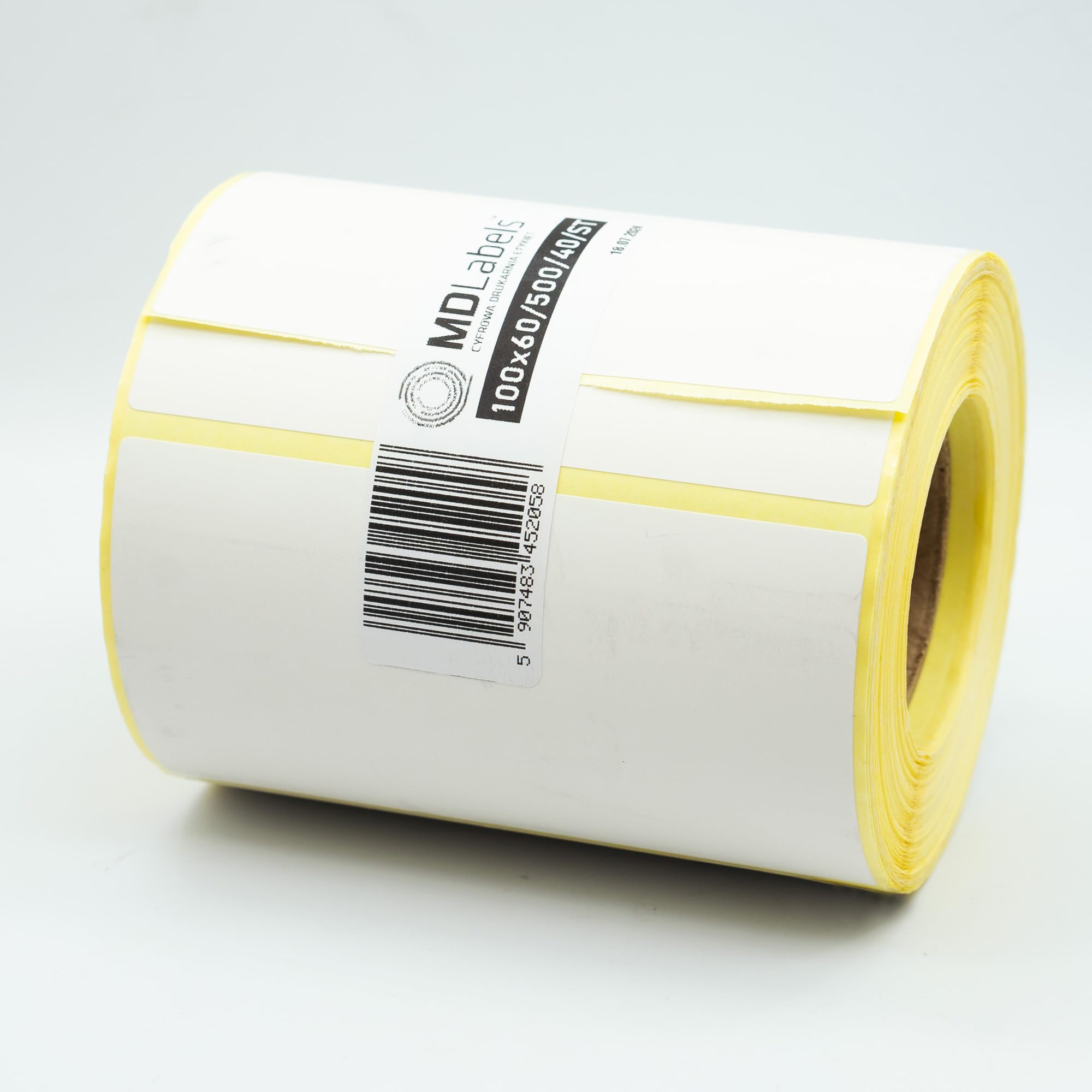 Etichette Termiche Bianche MDlabels 50x100mm - 500 Pezzi Rotolo, Autoadesive Permanenti Per Codici A Barre - Foto 3