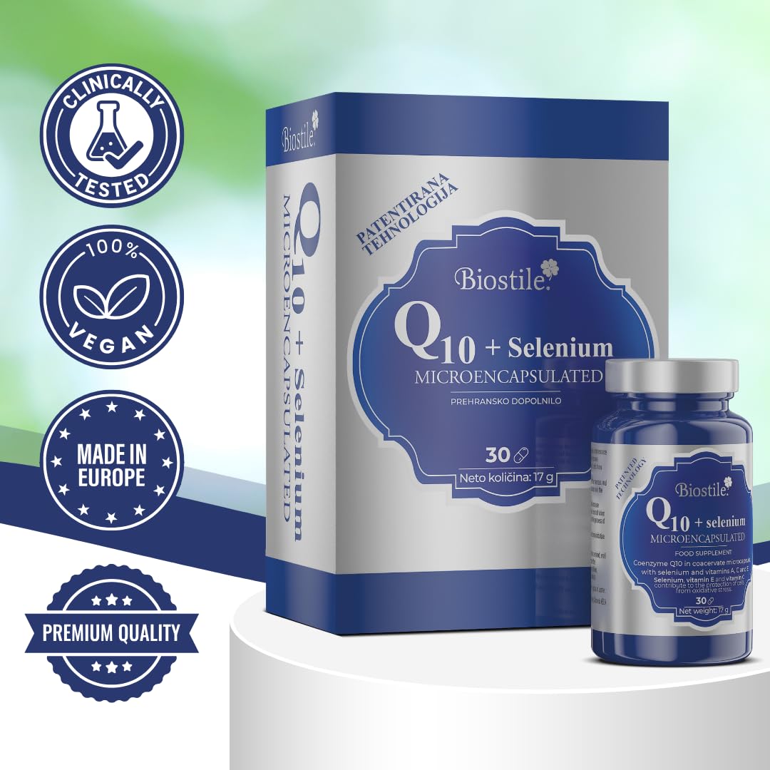 Q10 + Selen – Mikroverkapselt, stärkt Immunsystem und Zellgesundheit