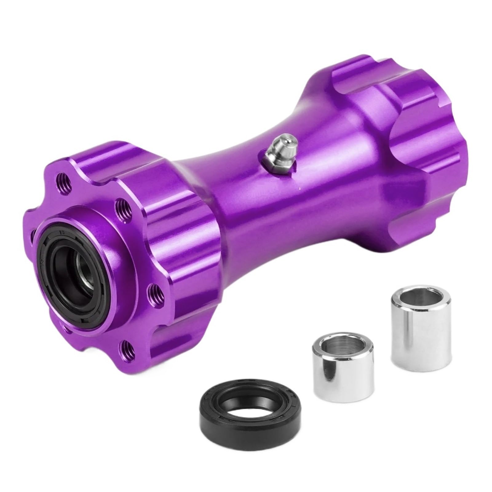 Protector de Piñón Surron Light Bee S de Aluminio Anodizado Morado contra Impactos 8