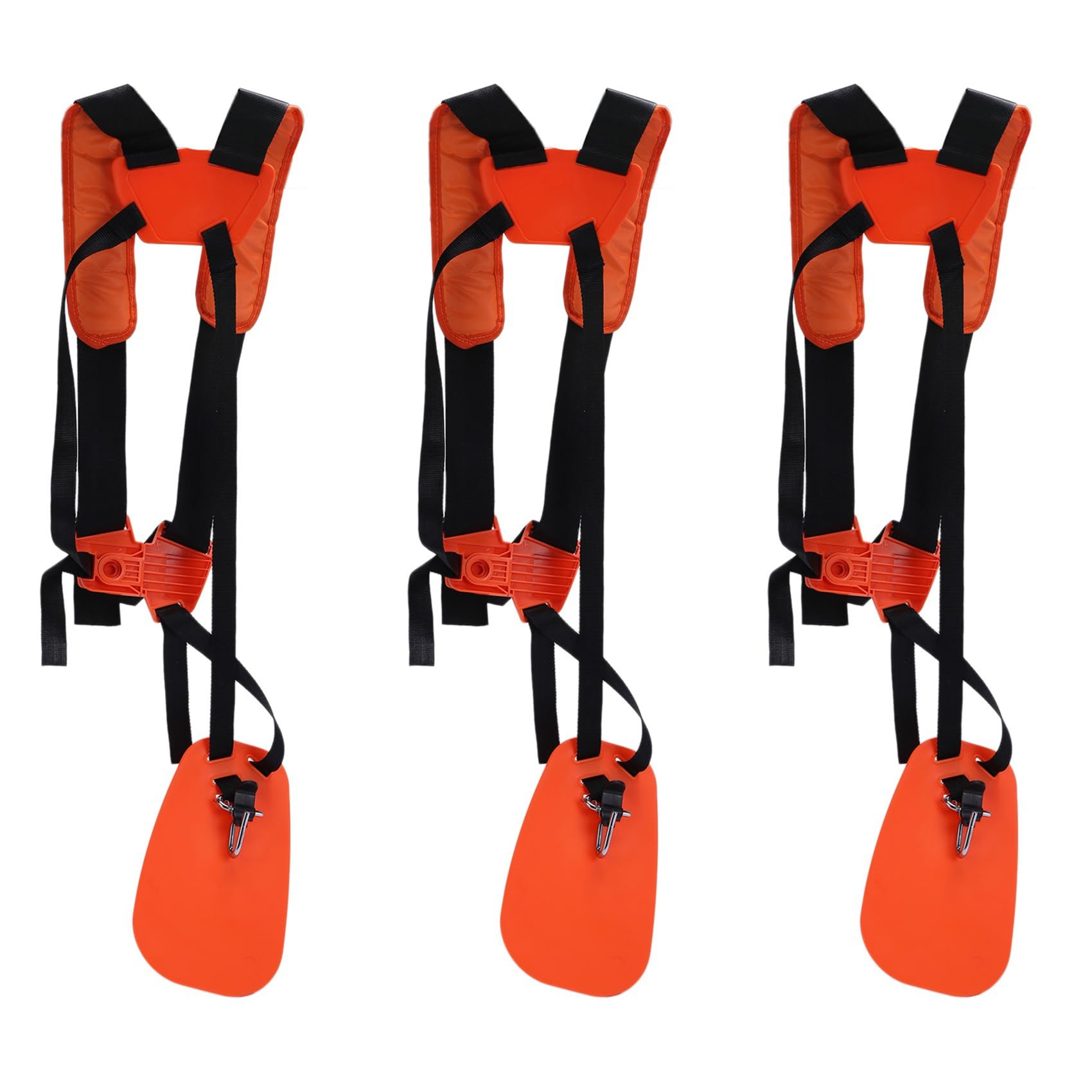 Jnchdghwa Yellow 3X Double Shoulder Strap Grass Trimmer Brush Cutter Harness Belt Pruner
