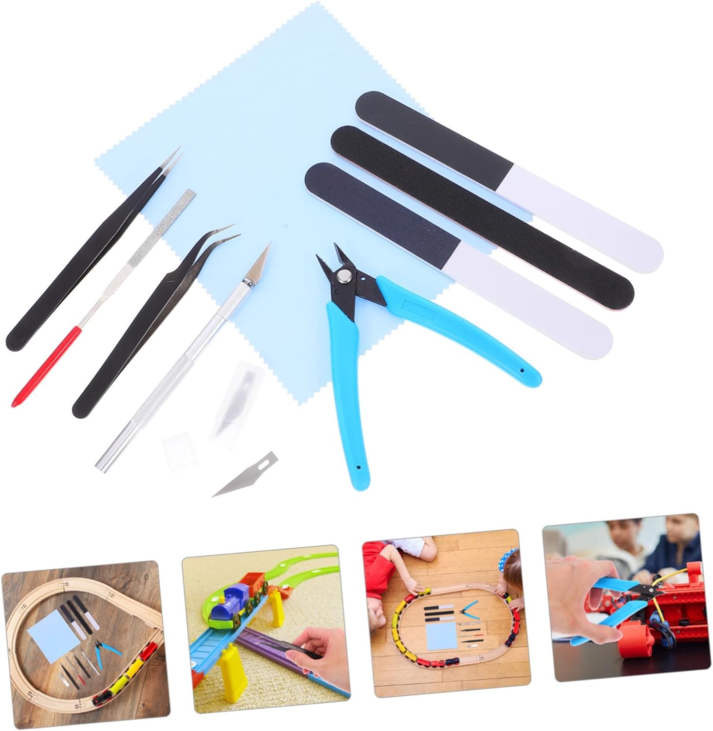 ARTIBETTER 1set Modeling Tool Kit for Toy Model Building and Repair Portable Hobby Tools for Aircraft and Miniatures Essential Accessories for Enthusiasts