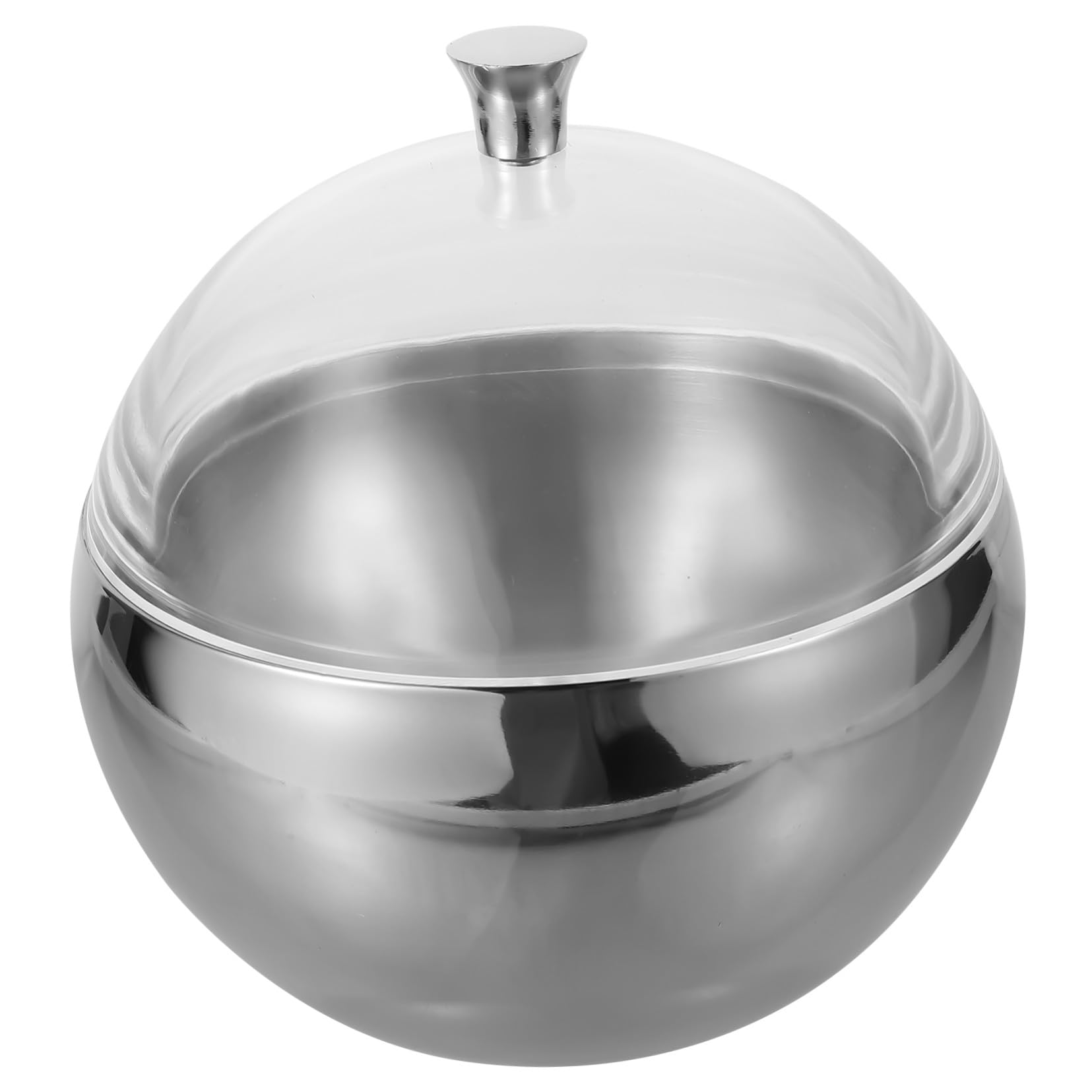 Seau à glace inox double paroi Uonlytech avec couvercle pour glaçons