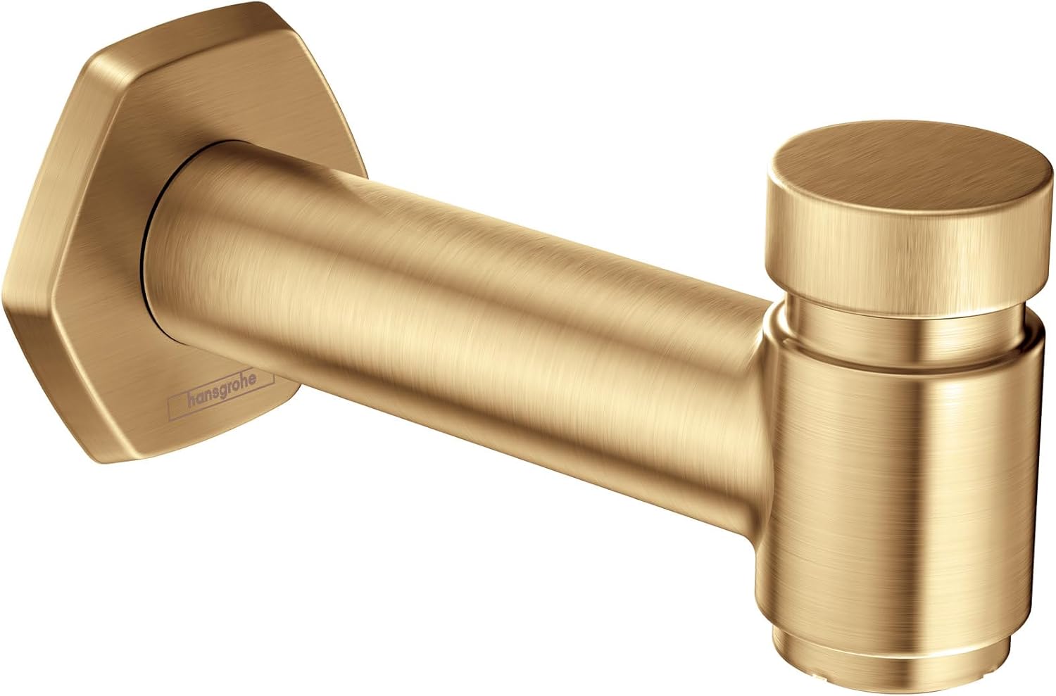 hansgrohe Locarno Tub Spout with Diverter in Brushed Bronze, 04815140