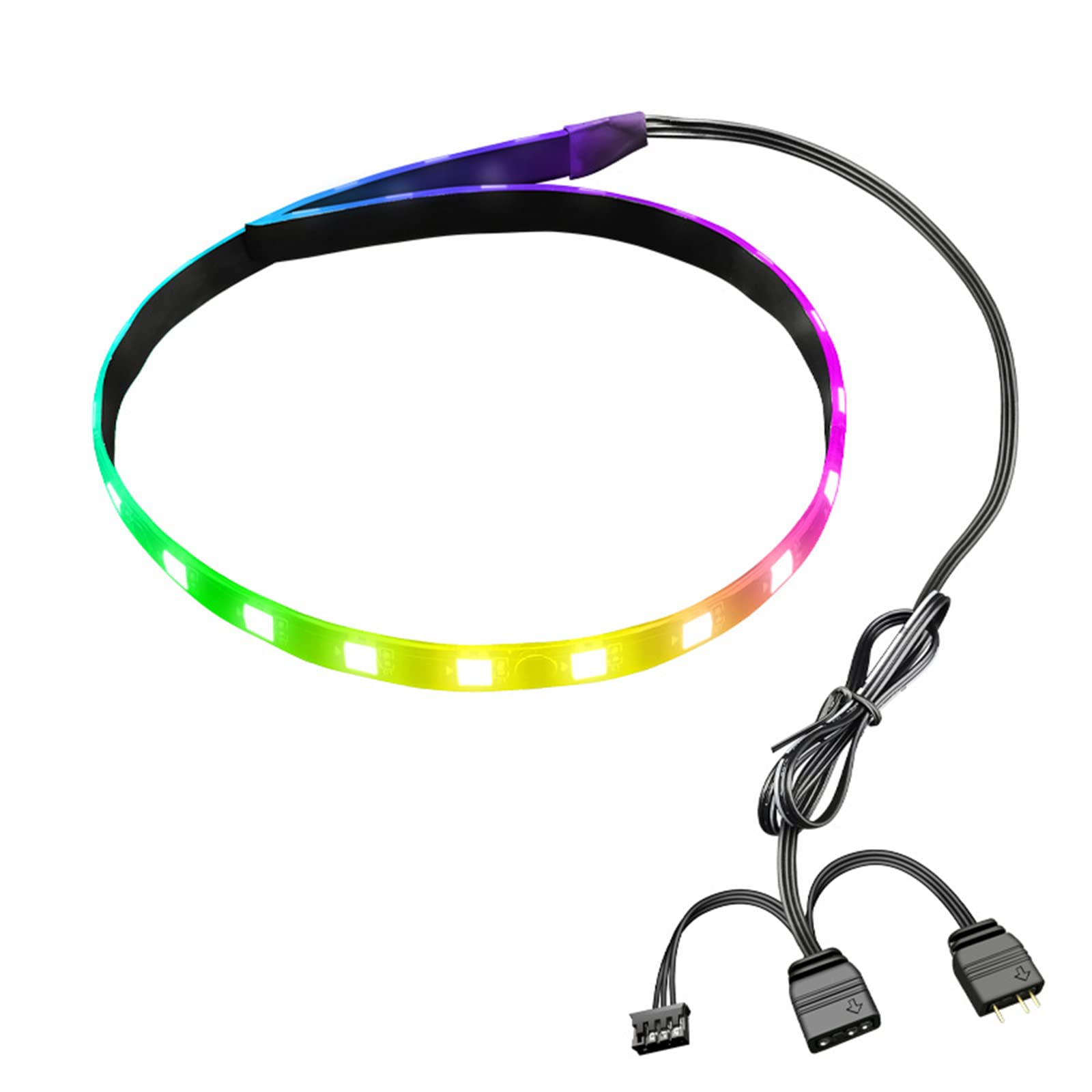 Christol RGB lamp Strip 5V ARGB PC Case LED Light Bar 3PIN Desktop Computer Lamp Strip 40cm Motherboard- RGB Decoration Accessory