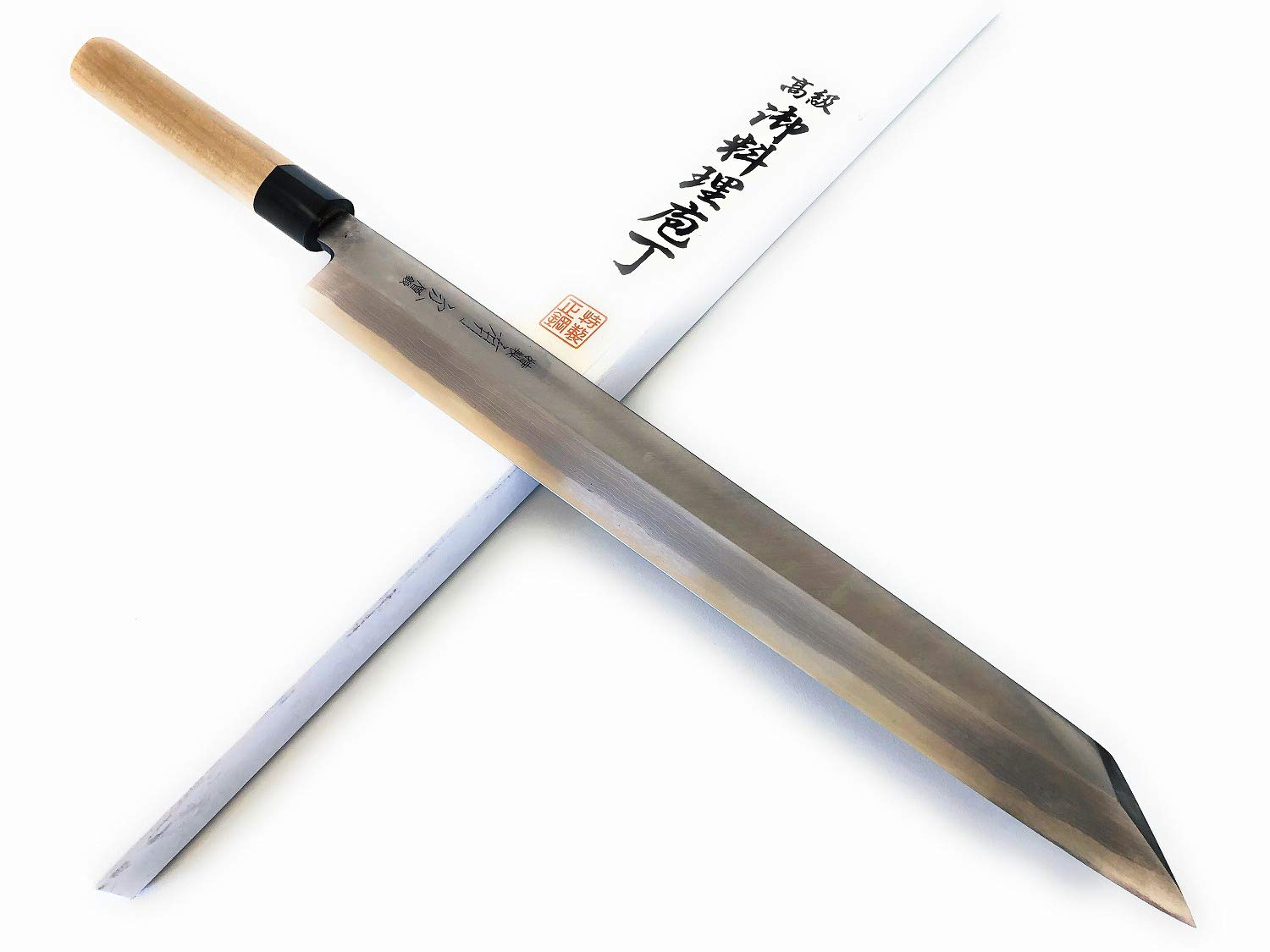 Amazon｜有次 包丁 層鍛切付型 柳刃 330mm 青鋼2 築地 ARITSUGU 柄 名