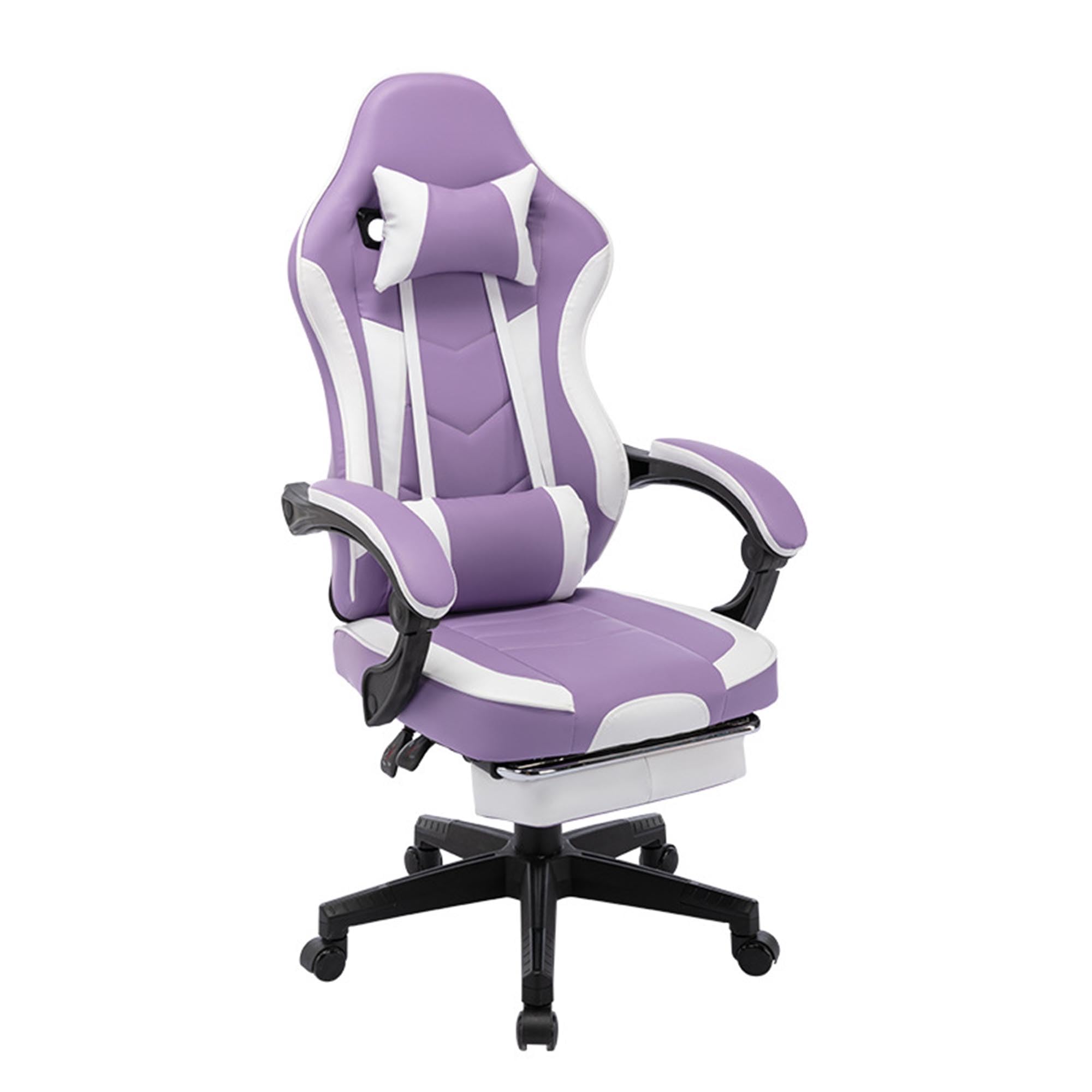 Amazon.com: Video Game Chairs with Footrest and Lumbar Support