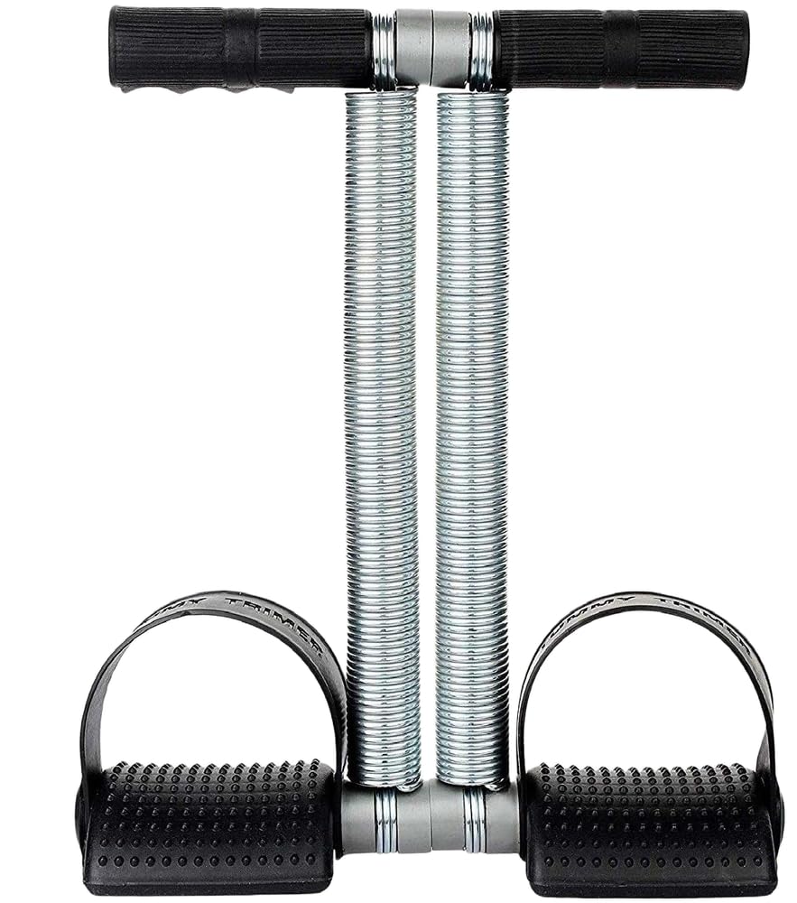 Dinetic Double Spring Tummy Trimmer Ab Exerciser (Silver)-picture-32