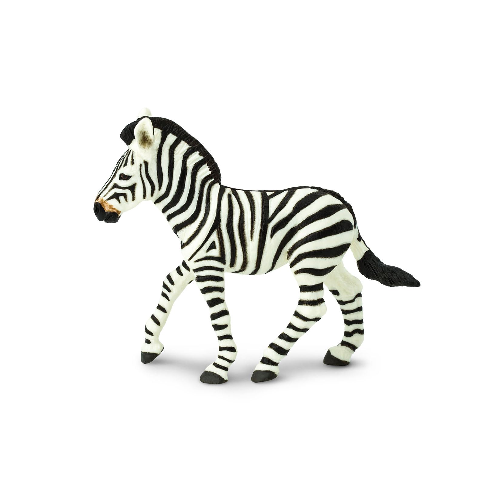 Safari Ltd. Zebra Foal Figurine - Lifelike 3.5" Figure - Educational Toy for Boys, Girls, and Kids Ages 3+