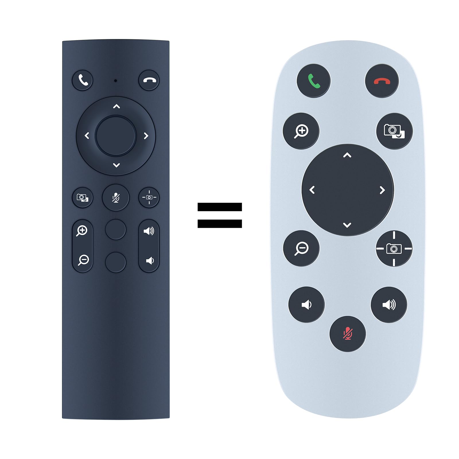 Remote Control For Logitech CC3000E 993-000909 HD Video Conference Camera, black