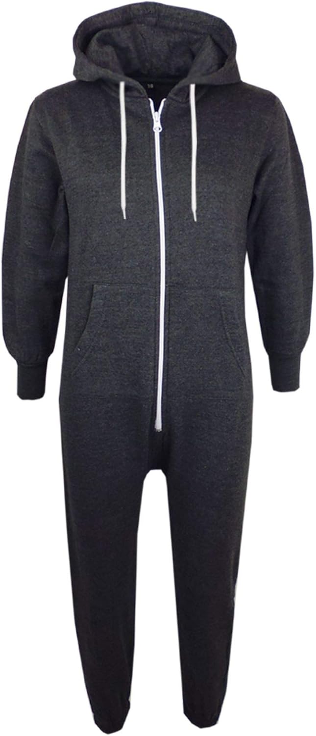 A2Z 4 Kids Girls Boys A2Z Onesie One Piece Zip Up Hooded Super Soft Fleece Warm Winter Jumpsuit Comfortable For Unisex 2-13