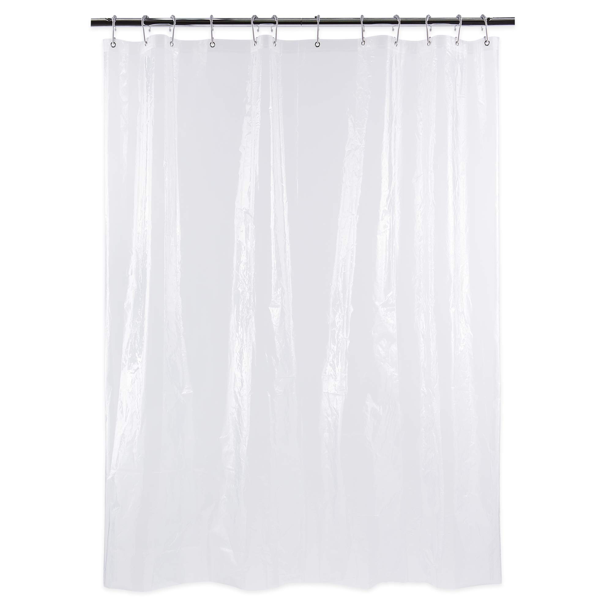 DII Provence Bath Collection, Shower Curtain Liner, White