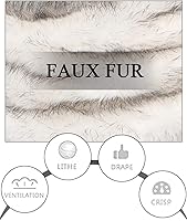 Vista 31 de Aukmla Bufanda de piel de boda para mujer con broche de diamantes de imitación para novia y damas de honor A-Marrón