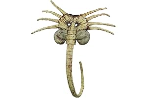 Alien Facehugger Latex Mask Face Hugger Costume Halloween Prop Scary Claws Insect