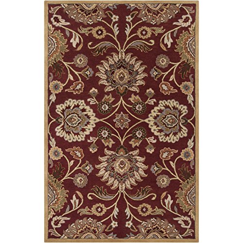 Surya Classic Plush Pile Hand Tufted Wool Rug, 6'...