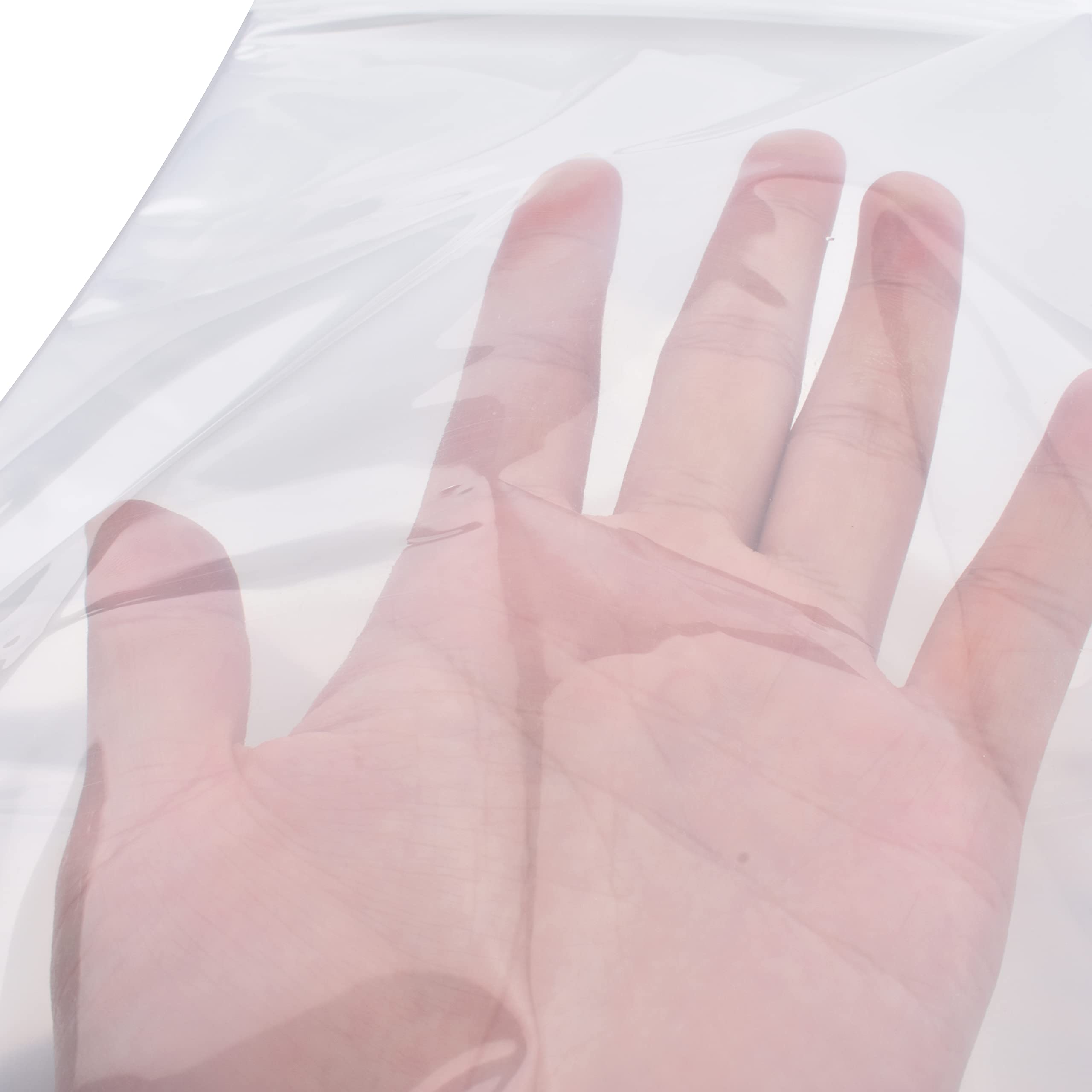 Pellicola Per Serra Trasparente 150 Micron – Resistente Ai Raggi UV, Antigoccia, 2x2 M / 3x6 M, Copertura In Polietilene Per Giardinaggio E Orticoltura - 4