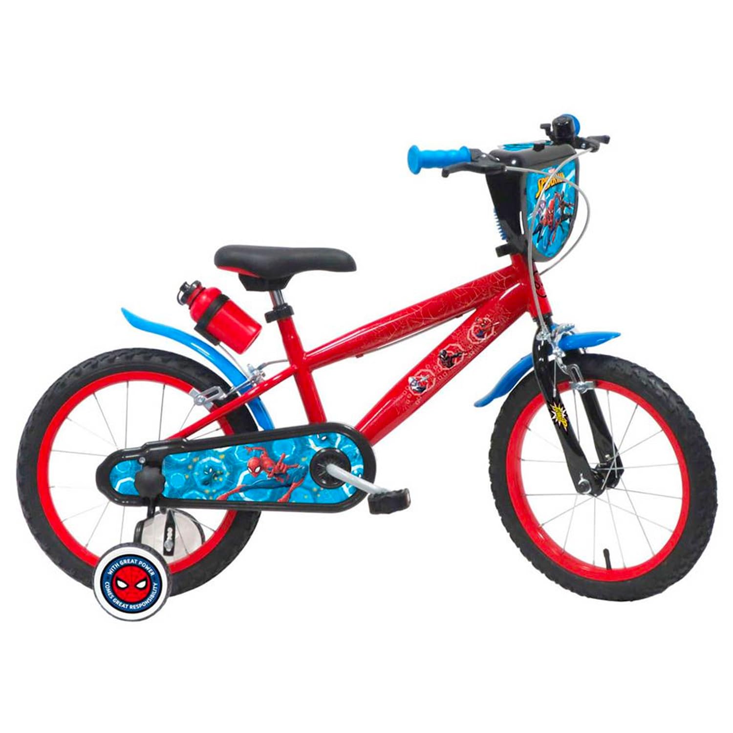 Bicicletta 16' Spiderman : Amazon.it: Sport e tempo libero