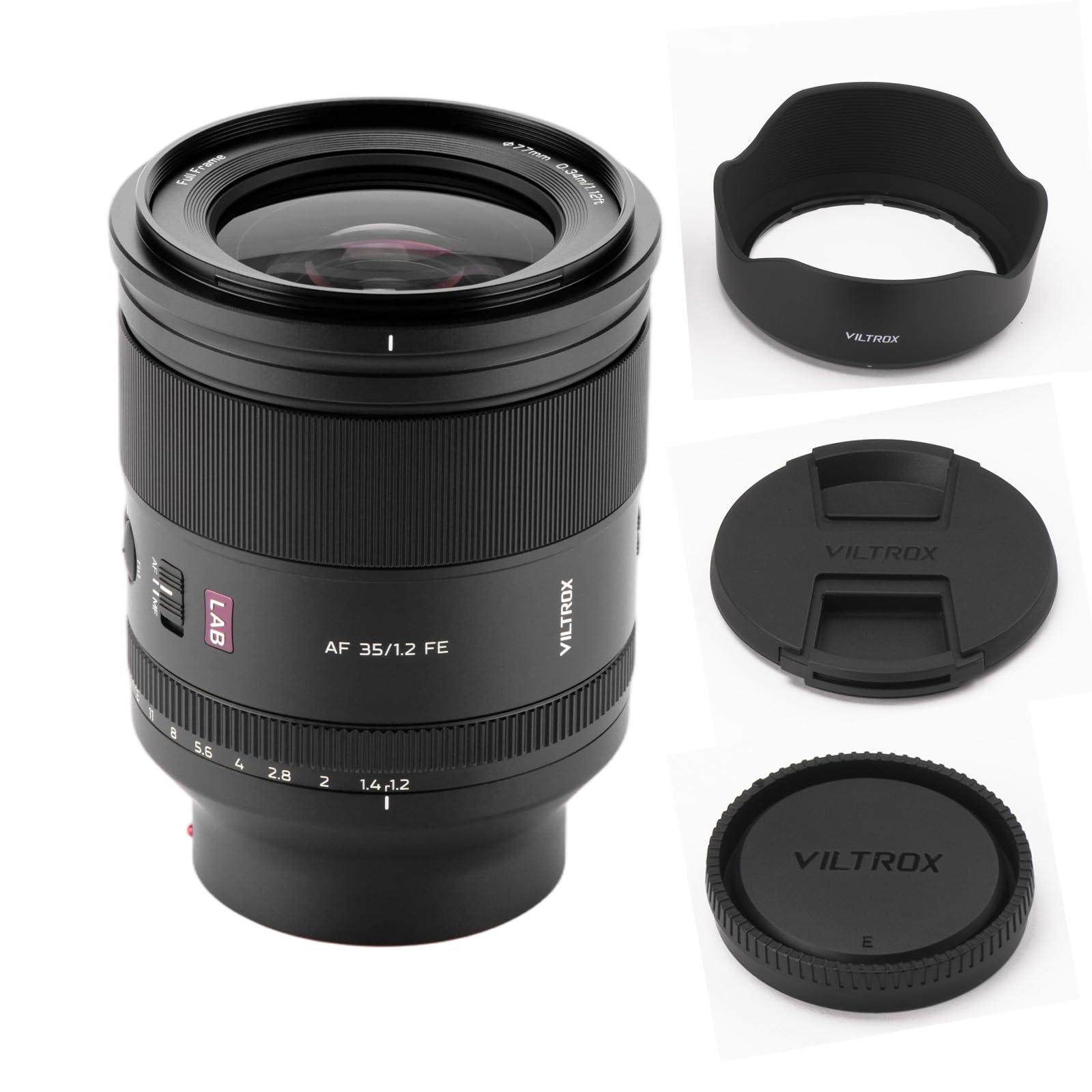 Amazon.co.jp: VILTROX AF 35mm F1.2 LAB FE(N) フルサイズ レンズ 超