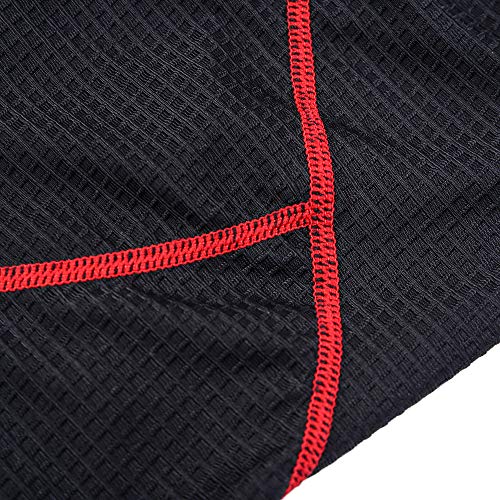 Baixo, Andoer Calções acolchoados para bicicleta masculinos com alças antiderrapantes para as pernas