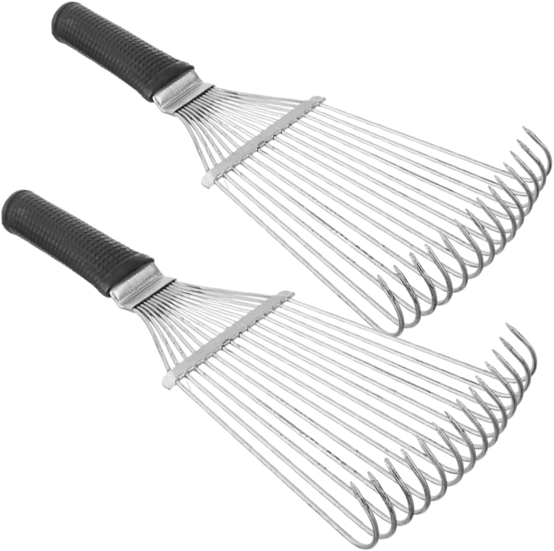 balacoo 2pcs Livestock Grooming Brush Ergonomic Fluff Cleaner for Cashmere Fabrics Portable Hair Removal Brush for Clothes Furniture Car Seats for Home Use