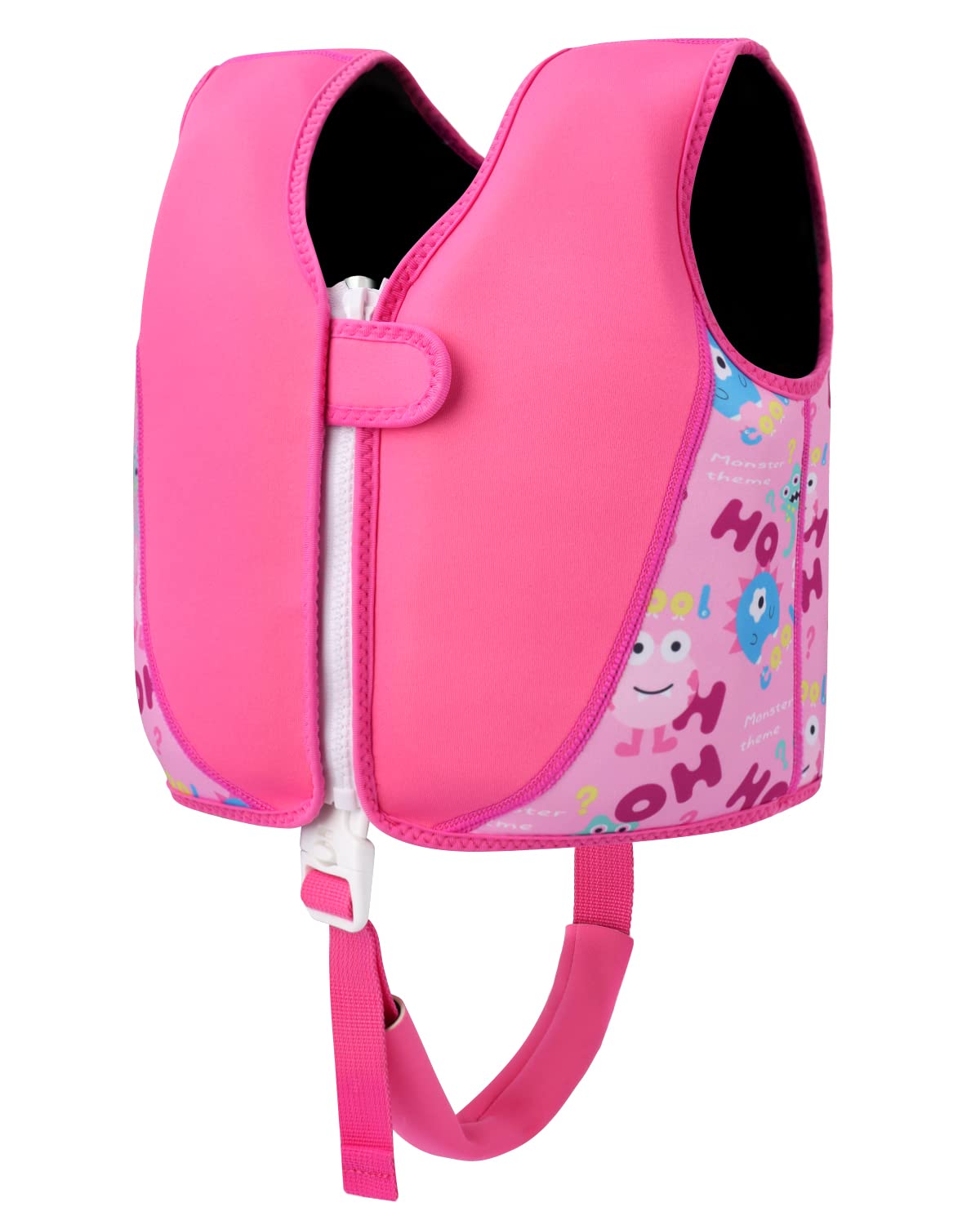 Chaleco Natacion para Niños y Niñas, Chaleco Flotador Chaleco Piscina, Flotante con Chaleco con Correa de Seguridad Ajustable para Niños de 10-25kg/2-6 años