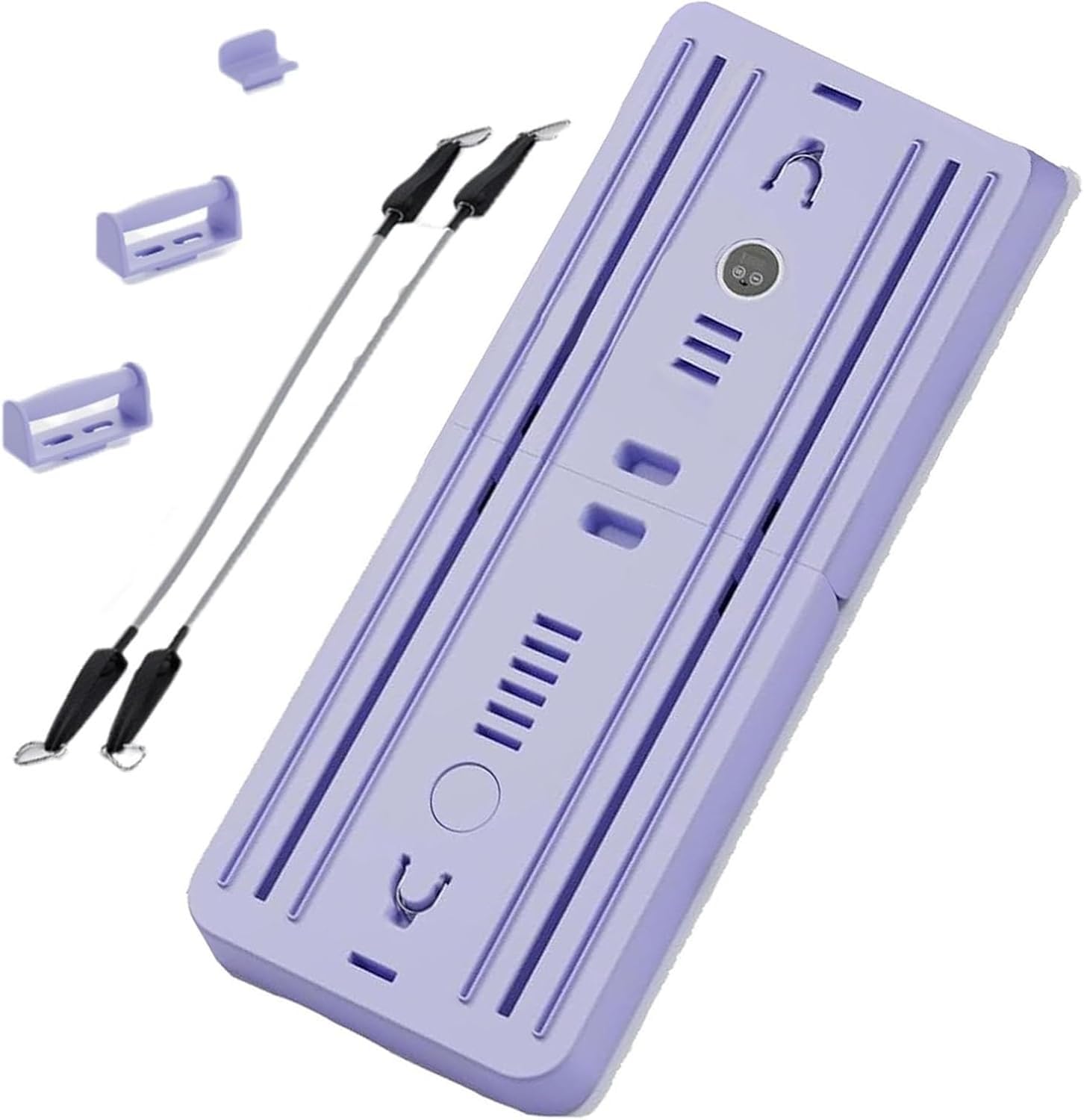 Zestaw Pilates Reformer firmy Lhanel - wielofunkcyjna składana deska do pilatesu domu, przesuwany sprzęt z timerem