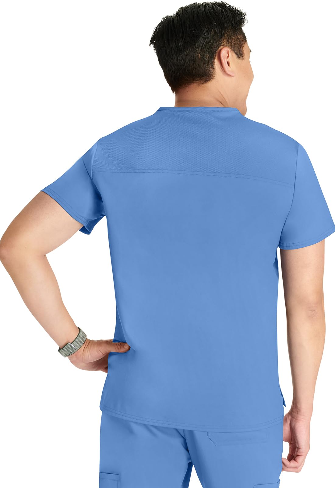 Cherokee WW751 - Camiseta quirúrgica para hombre con cuello en V