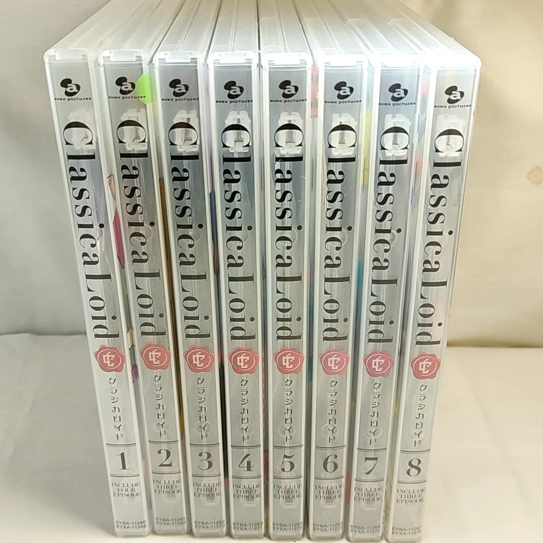 Amazon.co.jp: BD 初回版 クラシカロイド 1~8 [全8巻セット 