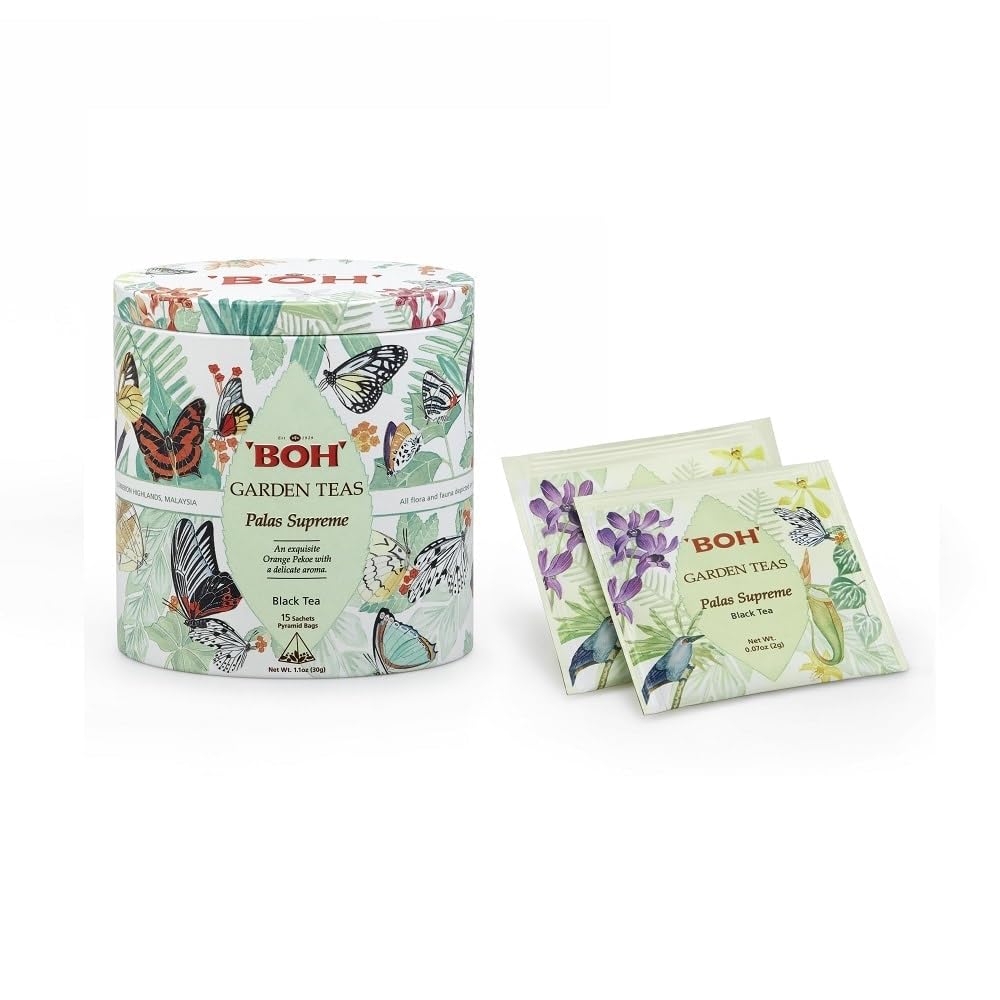 BOH black tea - Palas Supreme "Garden Tea",15 pyramid bags
