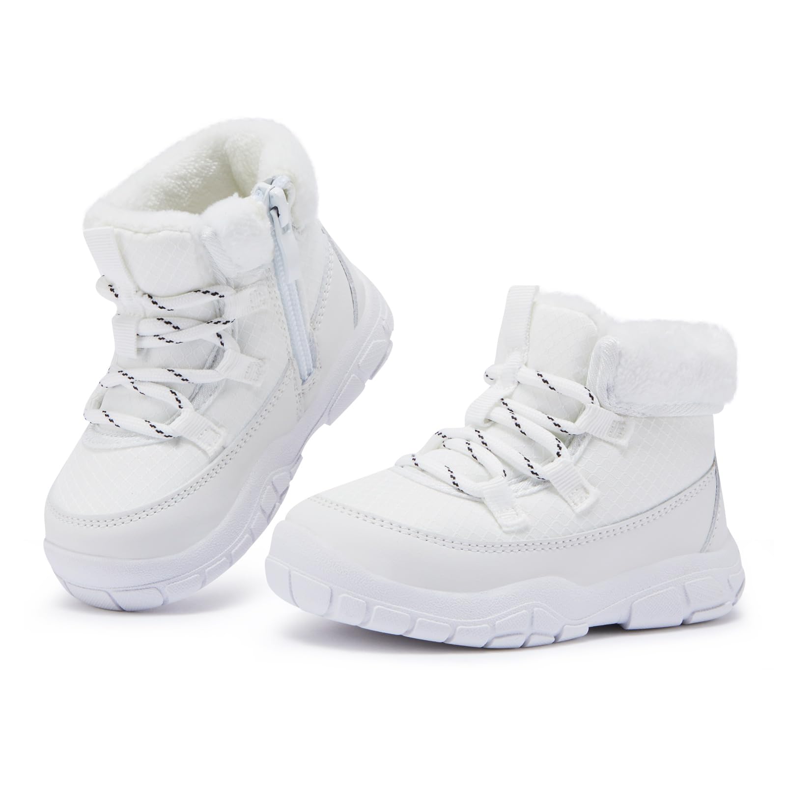 BMCiTYBM Baby Snow Boots Infant Winter Boots Toddler Boys Girls Warm Walking Shoes for 6 9 12 18 24 Months