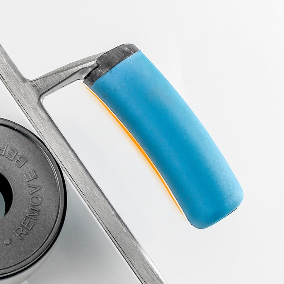 Paleta profesional, 280 x 110 x 0,7 mm, mango ergonómico azul, hoja de acero