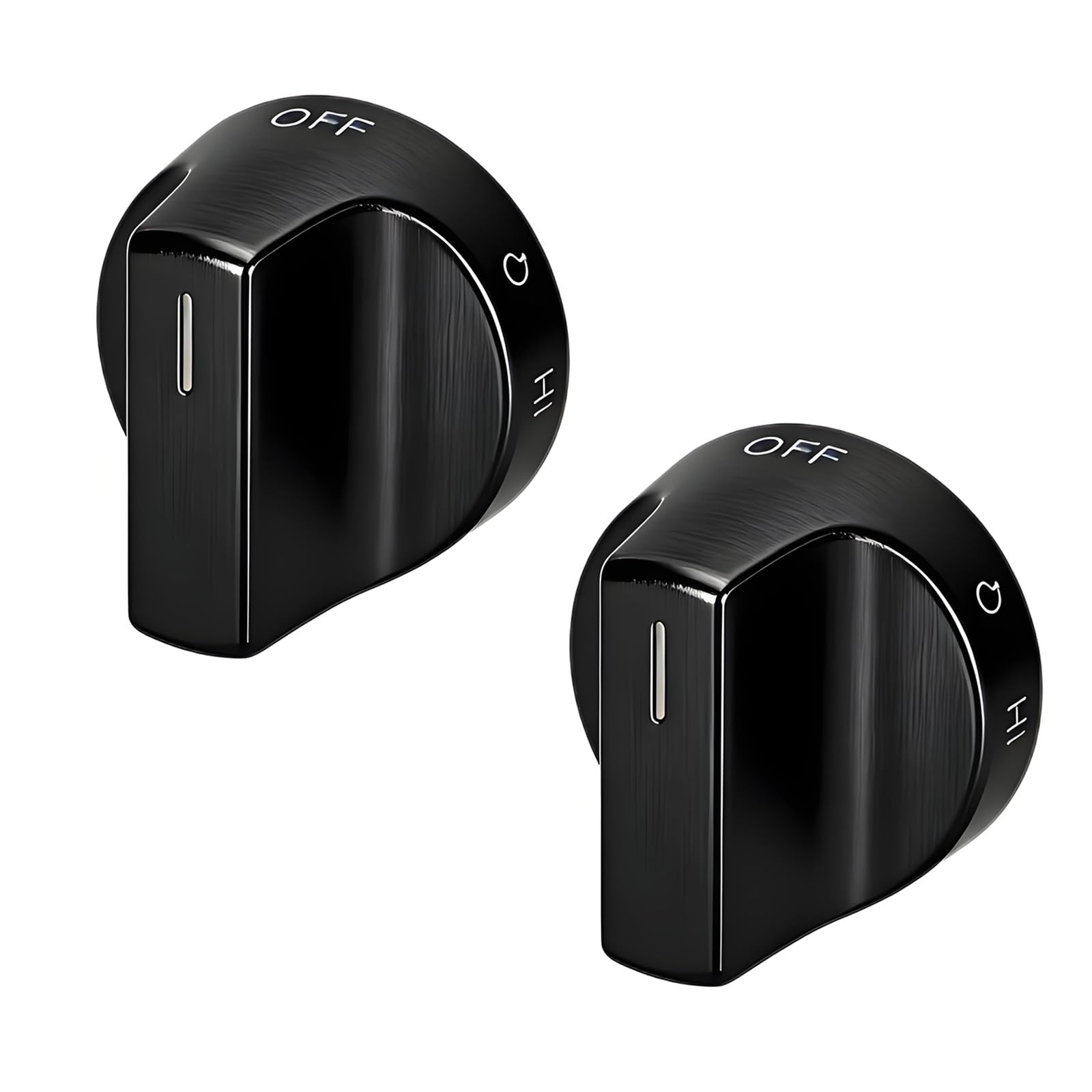 Metal Stove Burning Knob Replacement Part for W11620557 W11510457 WFG550S0LV4 WFG550S0LV5 WFG525S0JV5 WFG525S0JV6 Quick Install Stove Parts