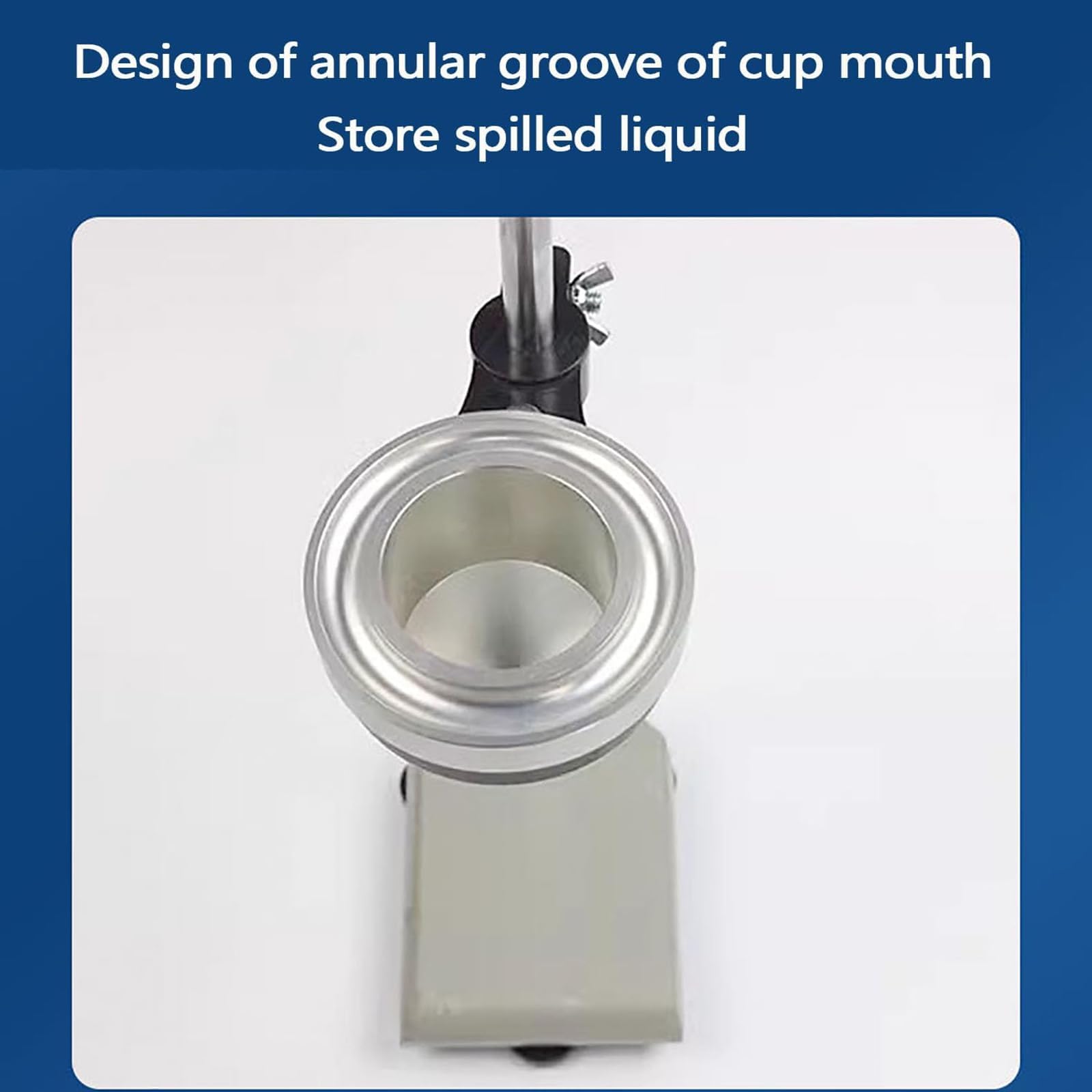 Desktop-Viskositätstester mit verstellbarer Halterung, genaue Messung für Tinte, ideal für Labor und Qualitätskontrolle