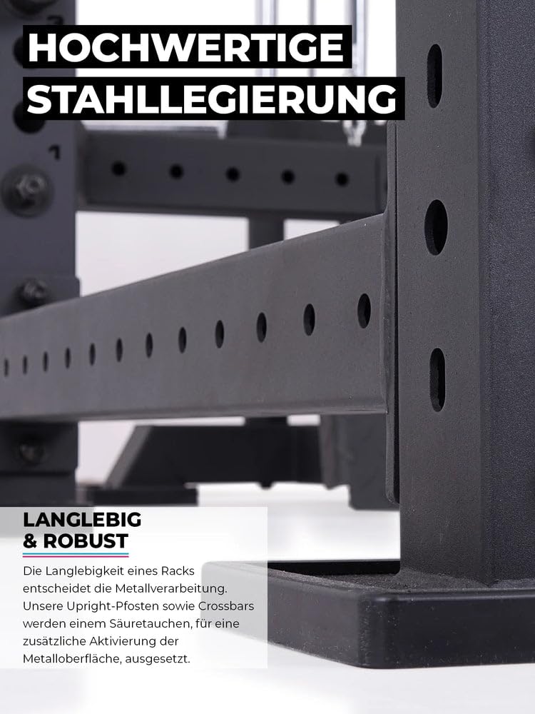 ATLETICA R8-Nitro Cable Rack Stand-Alone mit Double Stack