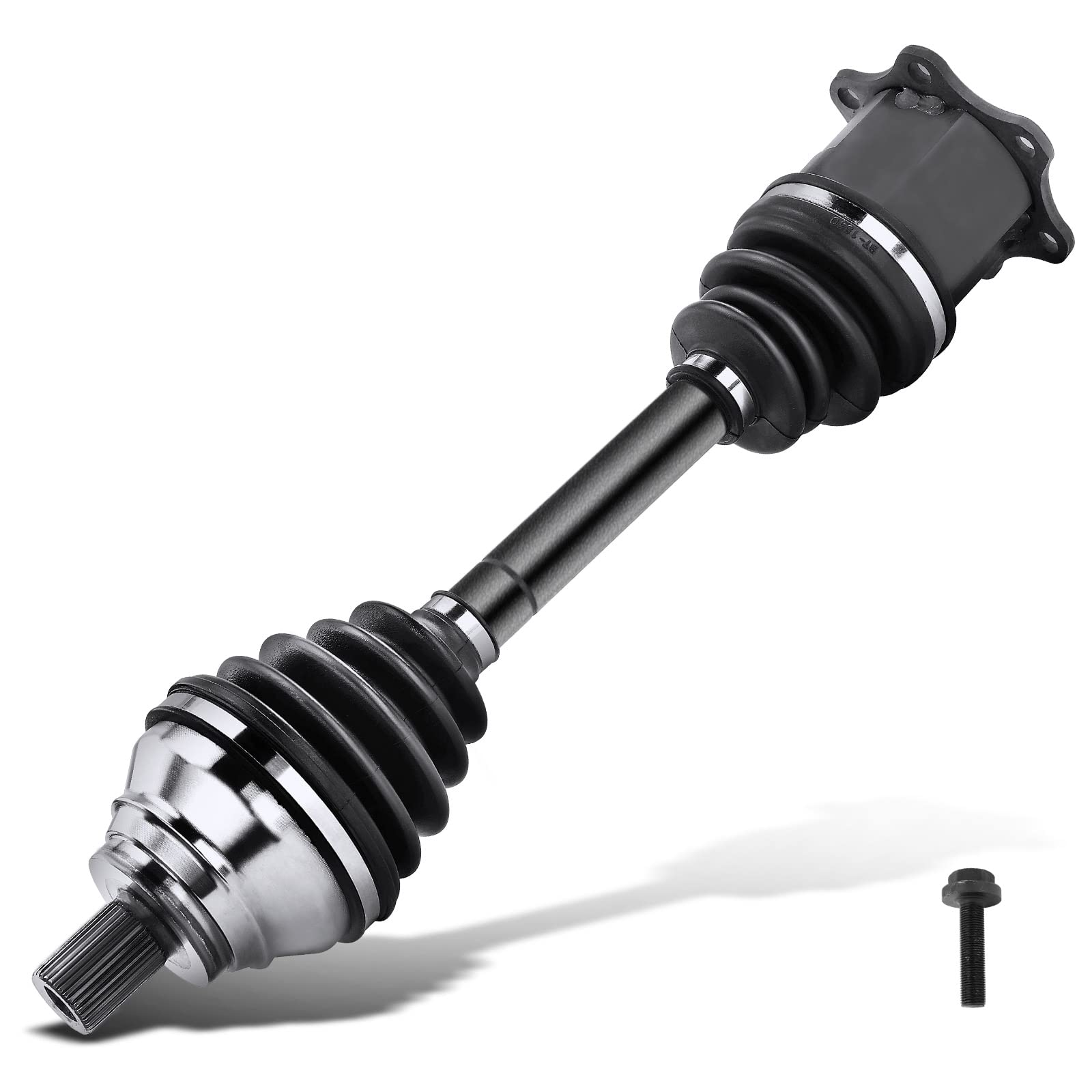 Frankberg Eje de transmisión semieje eje delantero izquierdo 1K0407271FB | transmisión automática; Compatible con: Altea XL 5P5 5P8, Limusina A3 8VM 8VS, A3 8V1 8VK, O.c.t.a.v.i.a III 5E3 NL3 NR3