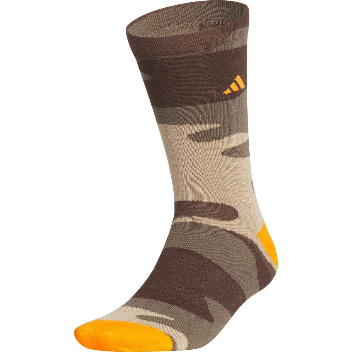 adidas Unisex JACQUARD CAMO CREW SOCK, branch, 6.5-8